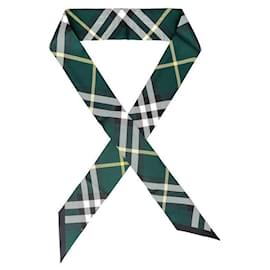 Foulard Twilly in seta Check - Burberry