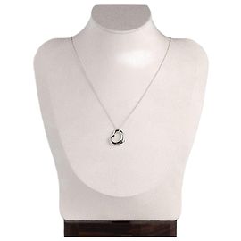 Tiffany & Co Pendente Open Heart in argento Elsa Peretti