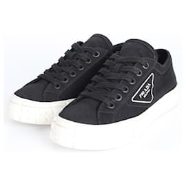 Gabbardine Sneakers Black - Prada