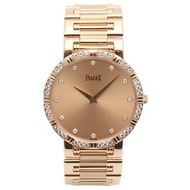 Piaget Dancer Rose Gold Medium Damenuhr, Gold, Diamant, Manuell