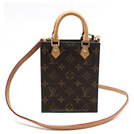 Louis Vuitton Borsa a tracolla piatta Monogram Petit Sac