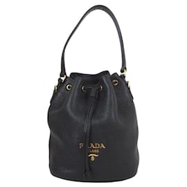 Borsa a secchiello nera - Prada