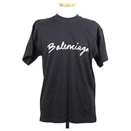 Logo T-Shirt Schwarz - Balenciaga