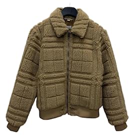 Burberry Peter Check Fleece-Jacke