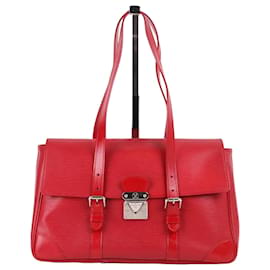 Louis Vuitton Tote e borsa a tracolla Épi Large Red