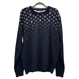 Gradient Baumwollstrick-Sweatshirt - Louis Vuitton