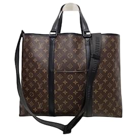 Louis Vuitton Tote Crossbody Monogram Macassar