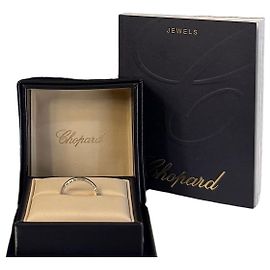 Chopard Anello Ice Cube in oro bianco
