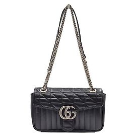 Gucci Borsa a Spalla Marmont Matelassé Chain