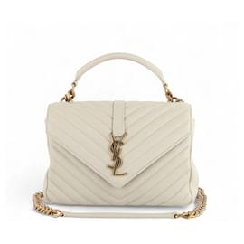 Saint Laurent Chevron College Medium Gold (Scontrino di un grande magazzino)