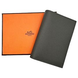 Hermès Euclid Cardholder Gray