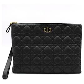 Clutch Large Daily Cannage Caro Negro - Dior