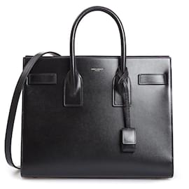 Borsa Sac de Jour Saint Laurent in pelle nera