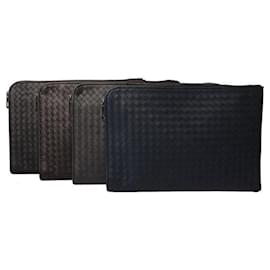 Nuova pochette porta documenti Bottega Veneta Clutch (Azzurro)