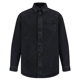Sovracamicia in denim Anagram - Loewe