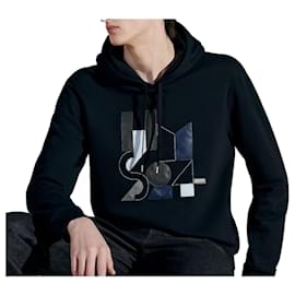 Kapuzenpullover mit Lederdetails für Herren - Hermès