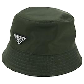 Cappello bucket Re-Nylon con logo triangolare - Prada