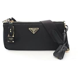 Prada Piccola borsa a tracolla in nylon e pelle VNDO