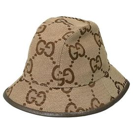 Gucci Cappello bucket in tela Jumbo GG