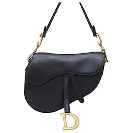 Borsa a tracolla in pelle nera - Dior