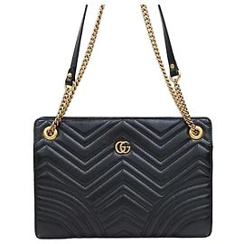 Gucci Bolso de hombro GG Marmont Matelassé con cadena