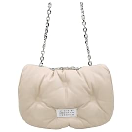Maison Martin Margiela Borsa a tracolla Glam Slam in pelle con catena argentata Media