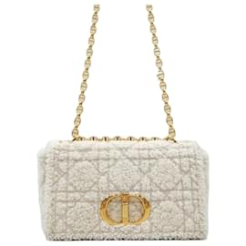 Borsa a Spalla Caro in Shearling Medium - Dior