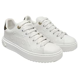 Timeout Sneaker mit weißem Schriftzug-Monogramm - Louis Vuitton