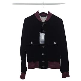Alexander Mcqueen Giacca casual in velluto nero
