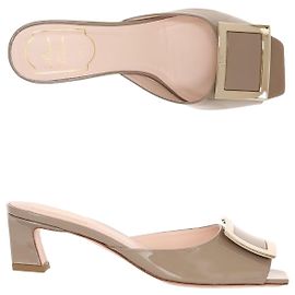 Roger Vivier Sandali Mule Trumpet Beige