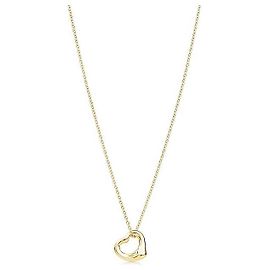 Tiffany & Co Open Heart Pendant in Yellow Gold