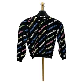 Department Store Edition Strick mit Multicolour-Logo - Balenciaga