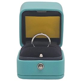 Tiffany & Co Milgrain Diamantring für Damen PT DI TTGR FL MG
