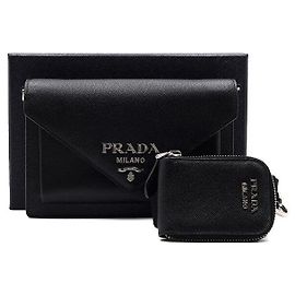Prada Saffiano Mini Schultertasche und Umhängetasche