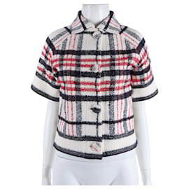 Chaqueta de punto de manga corta Christian Dior