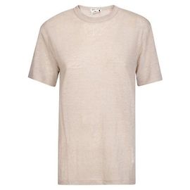 Comme Des Garcons Dünnes Jersey-T-Shirt aus Leinen
