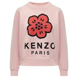 Sweatshirt mit Blumenprint - Kenzo