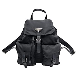 Mochila Média Re-Nylon Saffiano - Prada
