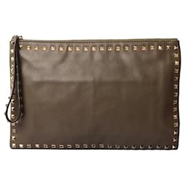 Valentino Clutch Rockstud con tracolla Large