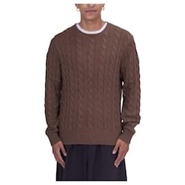 Ralph Lauren Tricô de malha com bordado de logotipo Pony