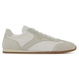 Prada Baskets en nylon et daim