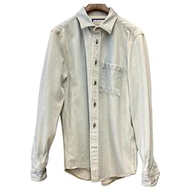 Camicia in denim Acne BLÅ KONST ROAD Pocket Light Blue