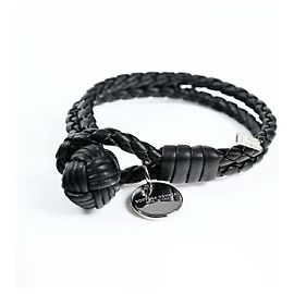 Bottega Veneta Pulsera de nappa Intrecciato sello: