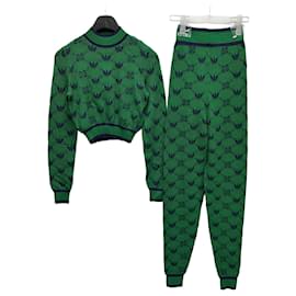 Adidas Jacquard-Woll-Crop-Strick - Gucci