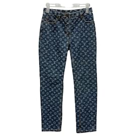 Pantalones de denim con monograma - Louis Vuitton