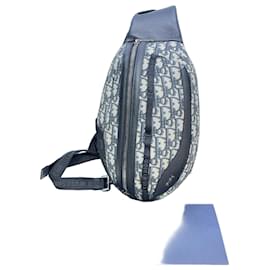 Dior Oblique Jacquard Scarab Hüfttasche aus genarbtem Kalbsleder