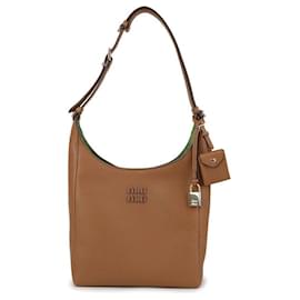 Borsa a secchiello in pelle - Miu Miu