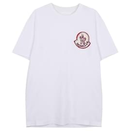 T-shirt in cotone con logo - Moncler