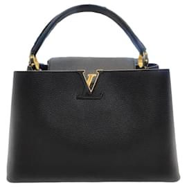 Capucines mm Tote Bag aus Taurillon-Leder Schwarz - Louis Vuitton