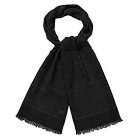 Bufanda para hombre con estampado monograma Gancini - Salvatore Ferragamo